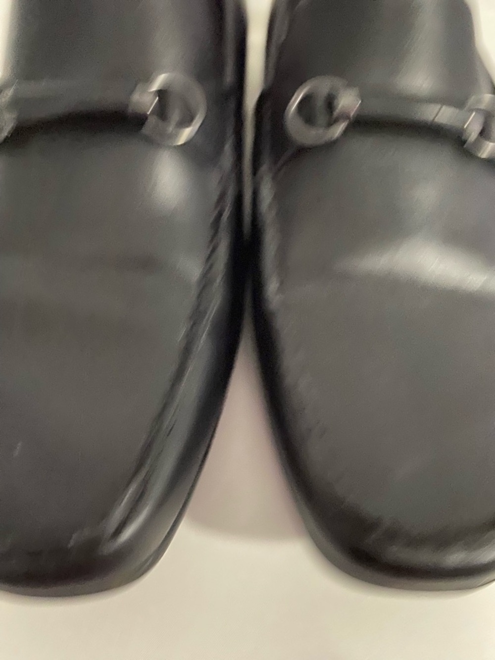 Men’s Steve Madden Black Slip On Loafer Size 9M Used Faux Leather - Picture 3 of 9